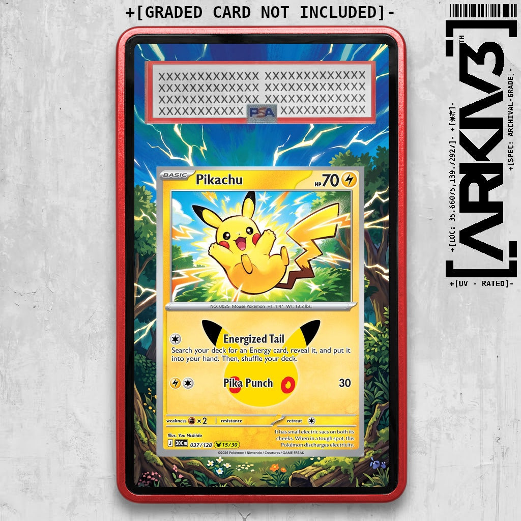 ARKIV3 PSA graded front - Red