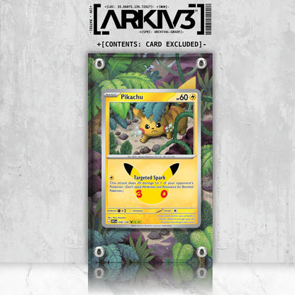 [UNIT: 38/128] // Pikachu Extended Art Display Case - Raw