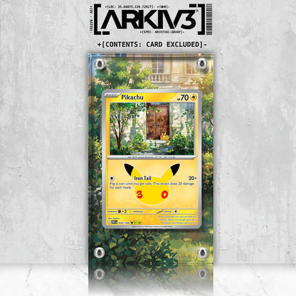 [UNIT: 39/128] // Pikachu Extended Art Display Case - Raw