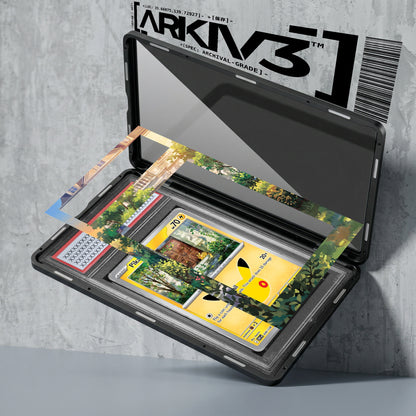 ARKIV3 PSA graded exploded mockup