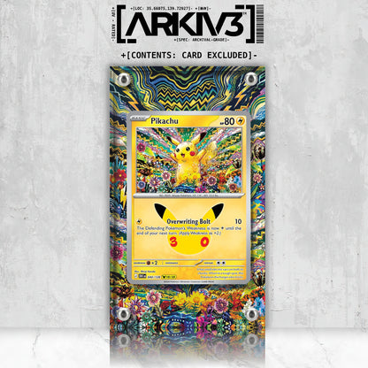 [UNIT: 40/128] // Pikachu Extended Art Display Case - Raw