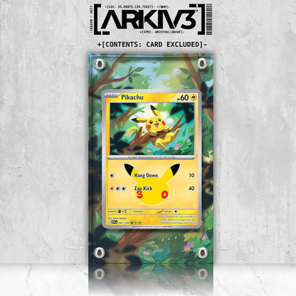 [UNIT: 41/128] // Pikachu Extended Art Display Case - Raw