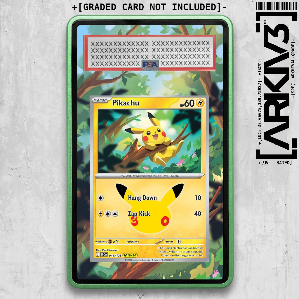 ARKIV3 PSA graded front - Green