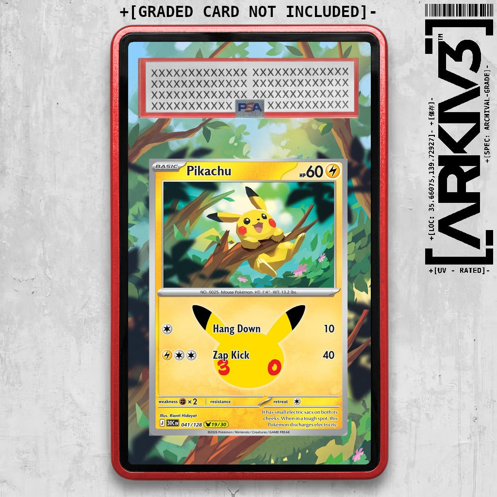 ARKIV3 PSA graded front - Red