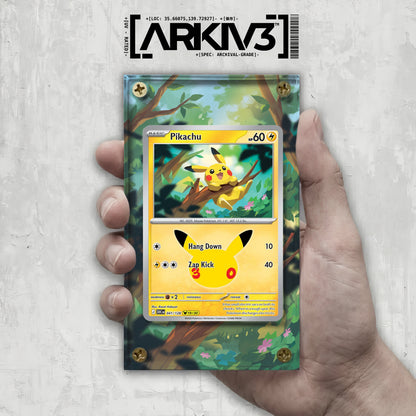 [UNIT: 41/128] // Pikachu Extended Art Display Case - Raw