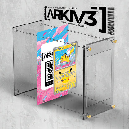 [UNIT: 42/128] // Pikachu Extended Art Display Case - Raw