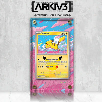 [UNIT: 42/128] // Pikachu Extended Art Display Case - Raw