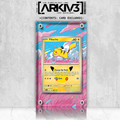 [UNIT: 42/128] // Pikachu Extended Art Display Case - Raw