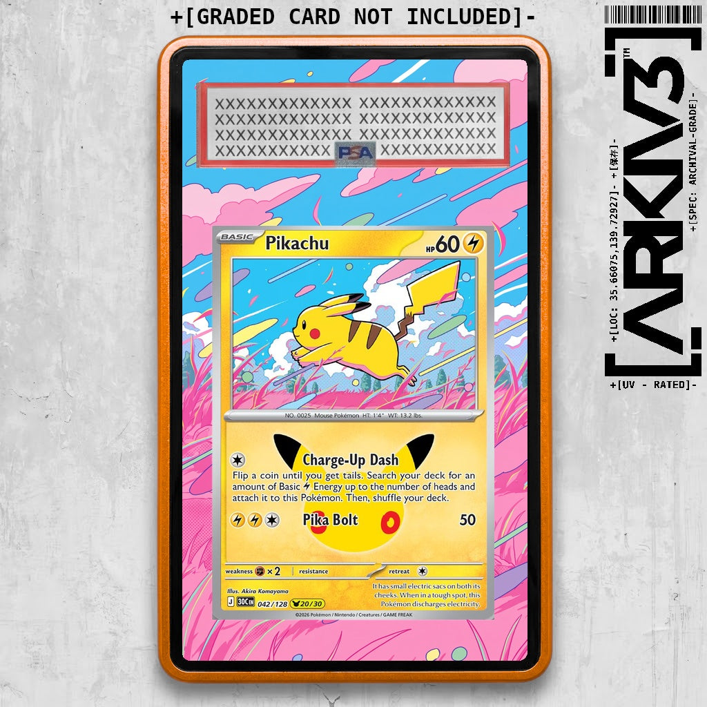 ARKIV3 PSA graded front - Orange