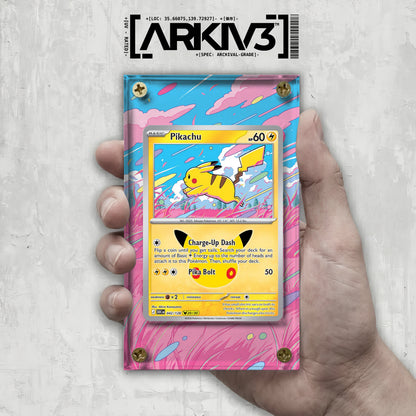 [UNIT: 42/128] // Pikachu Extended Art Display Case - Raw