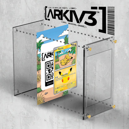 [UNIT: 43/128] // Pikachu Extended Art Display Case - Raw