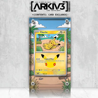 [UNIT: 43/128] // Pikachu Extended Art Display Case - Raw