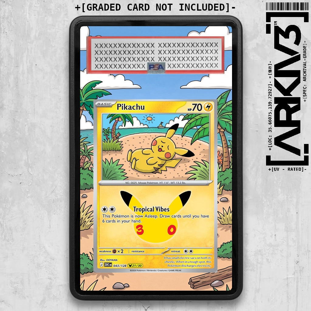ARKIV3 PSA graded front - Black