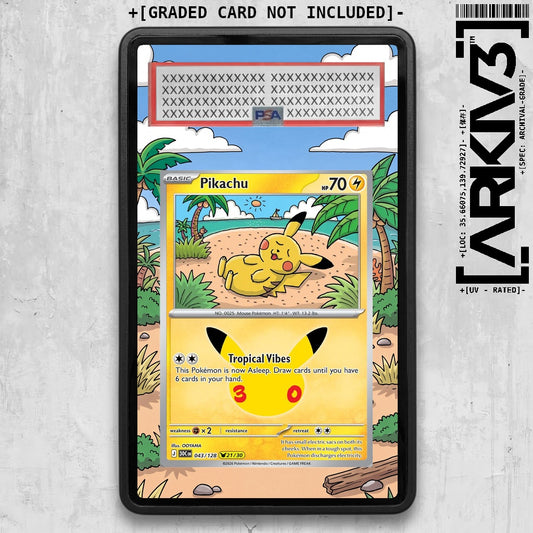 ARKIV3 PSA graded front - Black