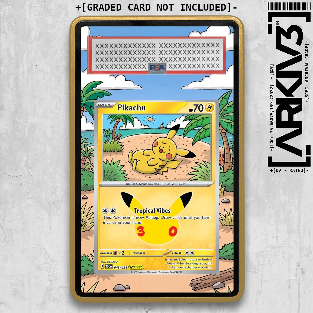 ARKIV3 PSA graded front - Gold
