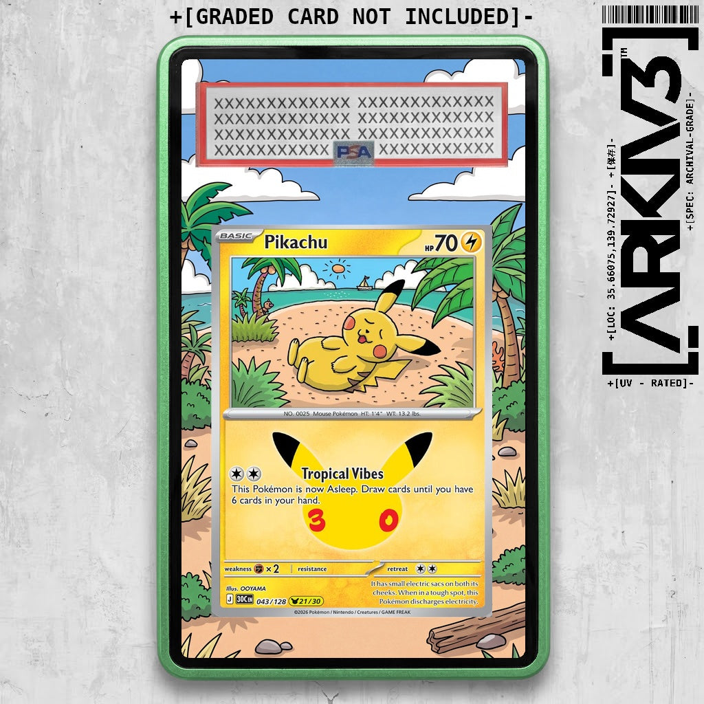 ARKIV3 PSA graded front - Green