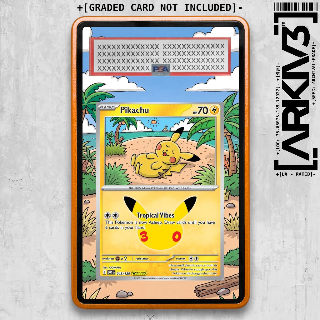 ARKIV3 PSA graded front - Orange
