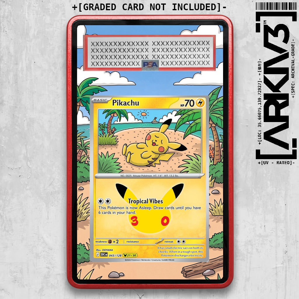 ARKIV3 PSA graded front - Red