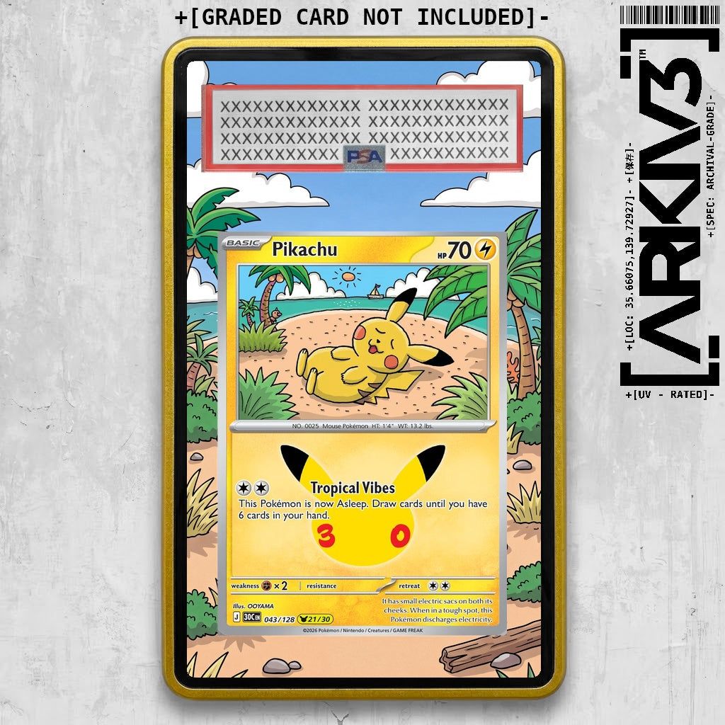 ARKIV3 PSA graded front - Yellow