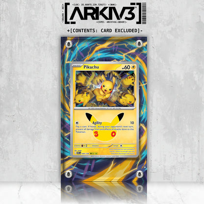 [UNIT: 44/128] // Pikachu Extended Art Display Case - Raw