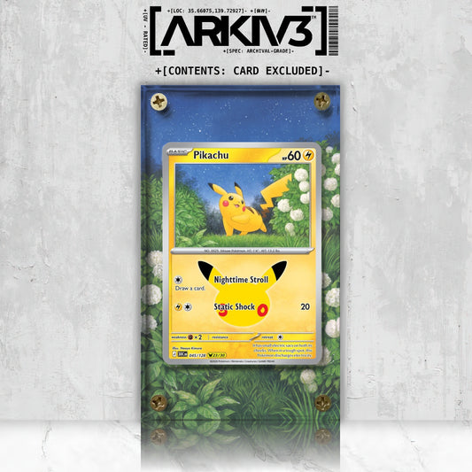 [UNIT: 45/128] // Pikachu Extended Art Display Case - Raw