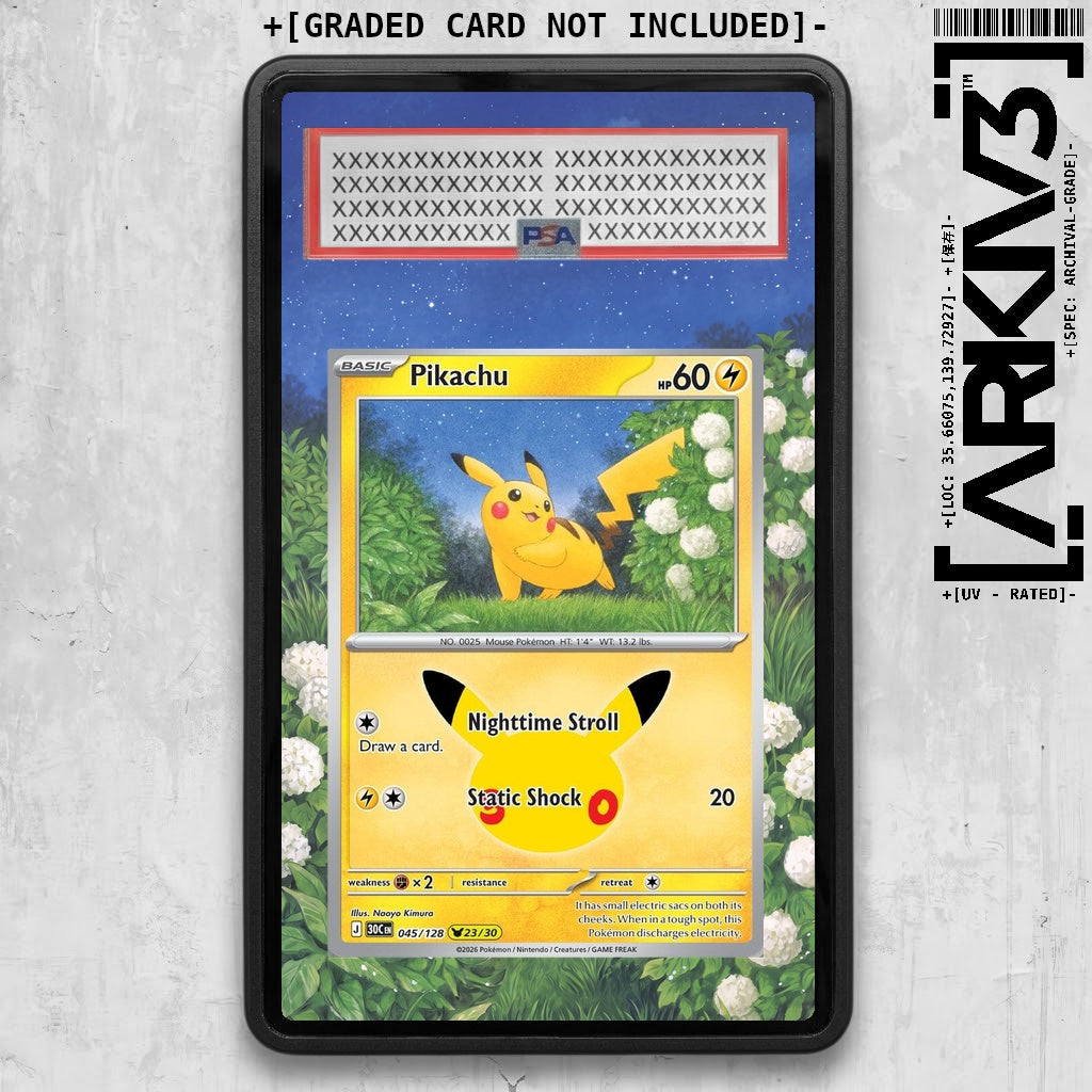 ARKIV3 PSA graded front - Black