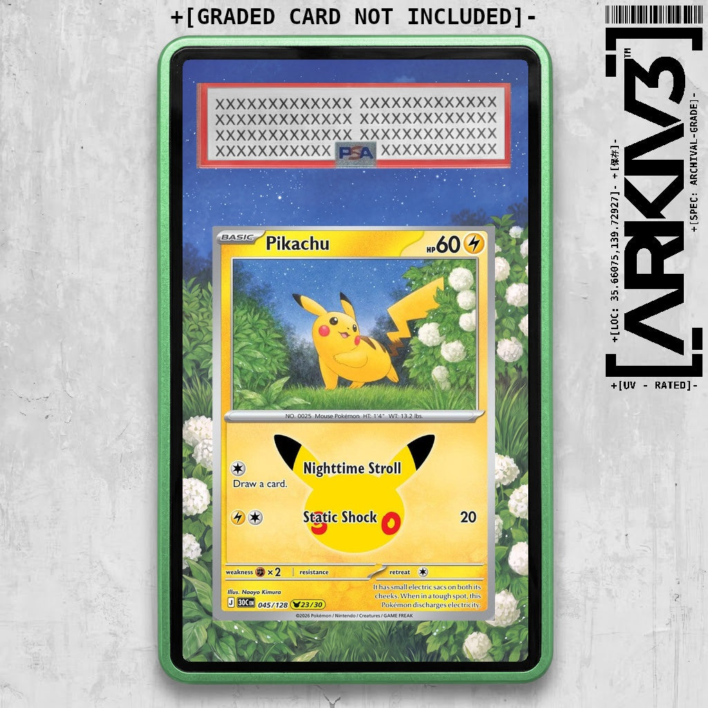 ARKIV3 PSA graded front - Green