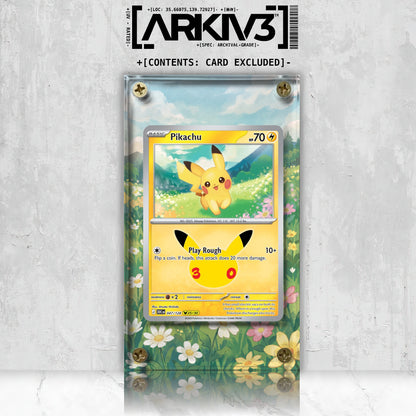 [UNIT: 47/128] // Pikachu Extended Art Display Case - Raw