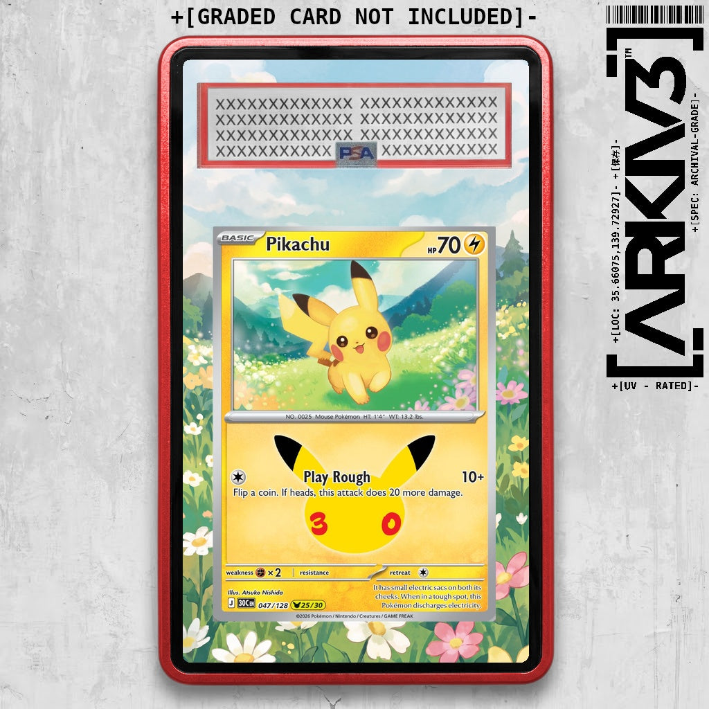 ARKIV3 PSA graded front - Red