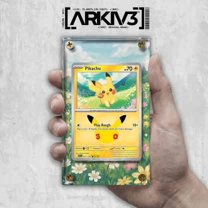 [UNIT: 47/128] // Pikachu Extended Art Display Case - Raw