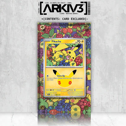[UNIT: 48/128] // Pikachu Extended Art Display Case - Raw
