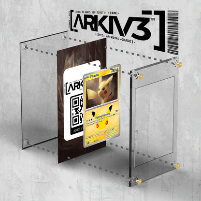 [UNIT: 49/128] // Pikachu Extended Art Display Case - Raw