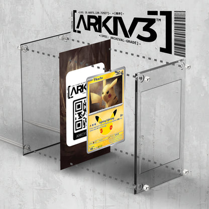 [UNIT: 49/128] // Pikachu Extended Art Display Case - Raw