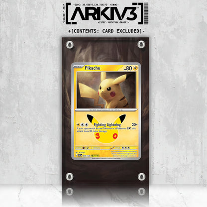 [UNIT: 49/128] // Pikachu Extended Art Display Case - Raw