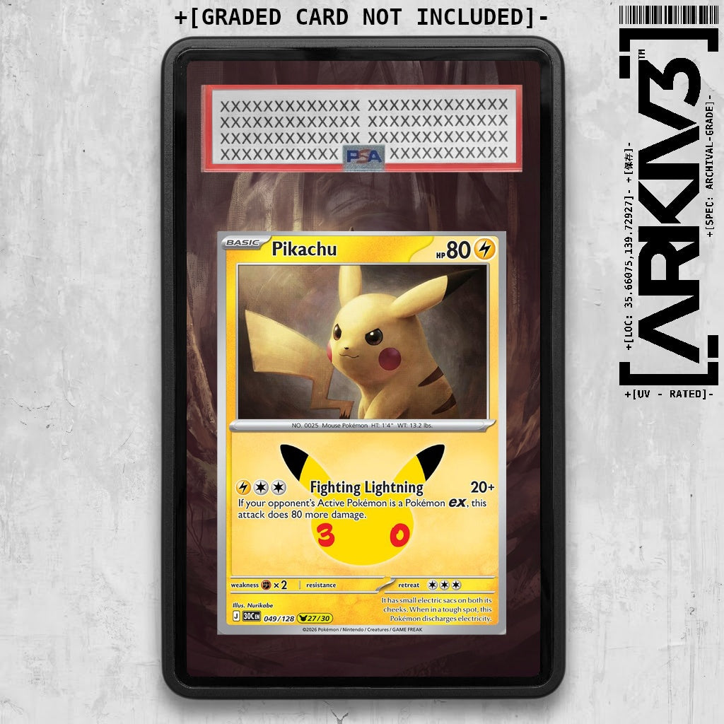 ARKIV3 PSA graded front - Black