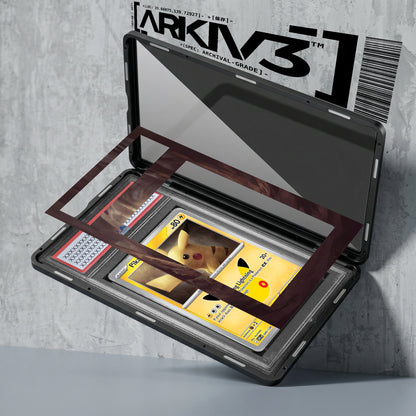 ARKIV3 PSA graded exploded mockup