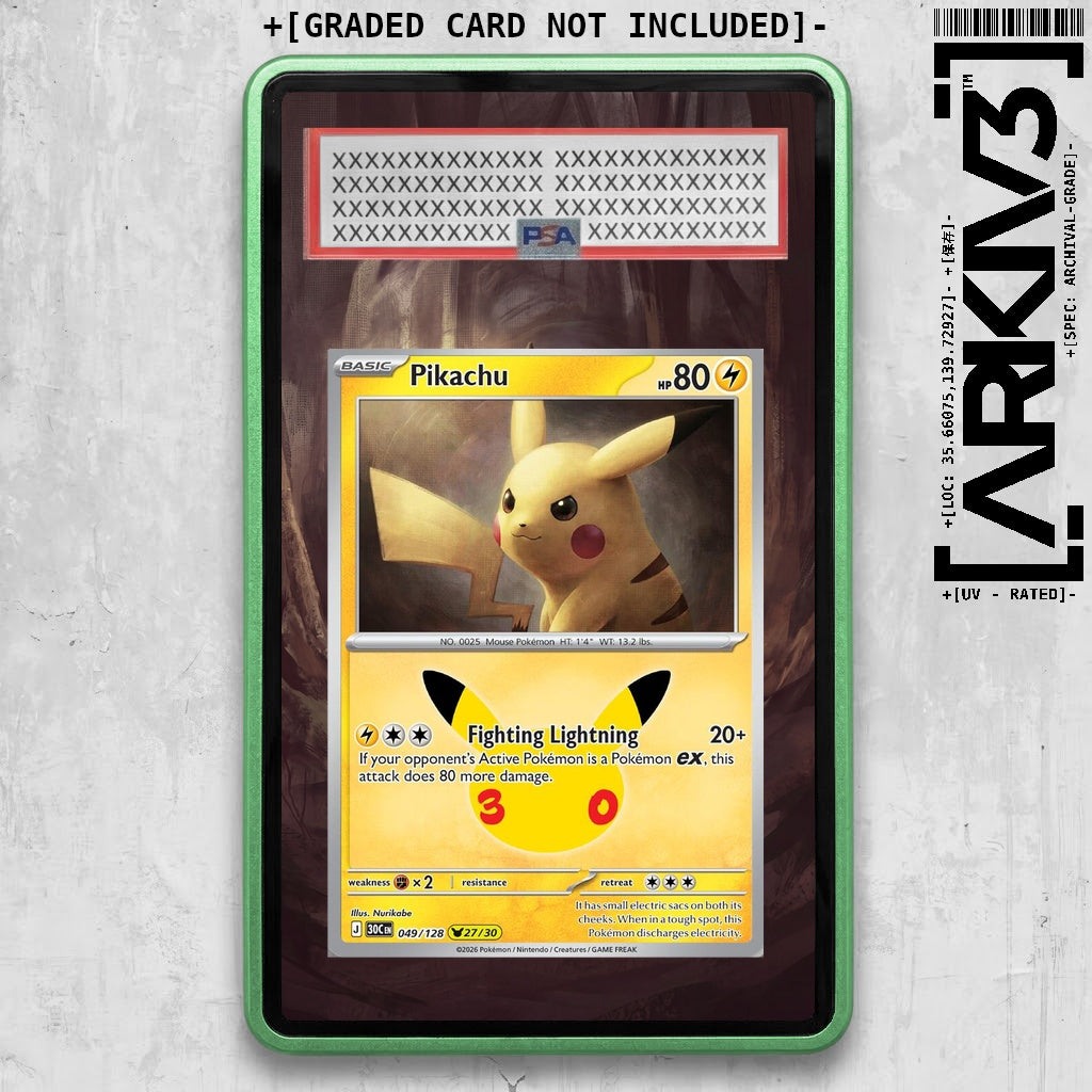 ARKIV3 PSA graded front - Green