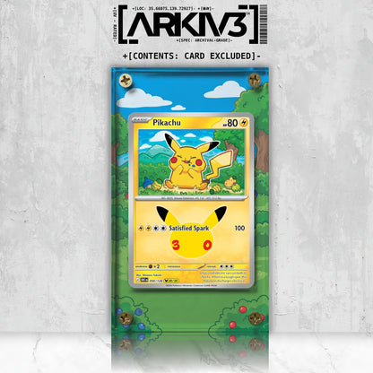 [UNIT: 50/128] // Pikachu Extended Art Display Case - Raw