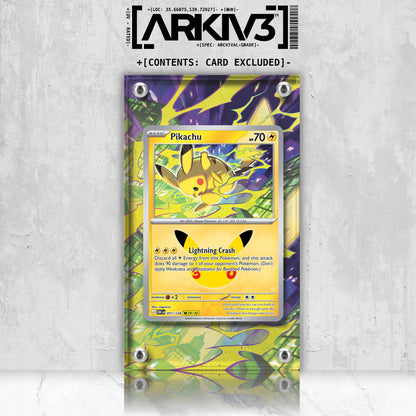 [UNIT: 51/128] // Pikachu Extended Art Display Case - Raw