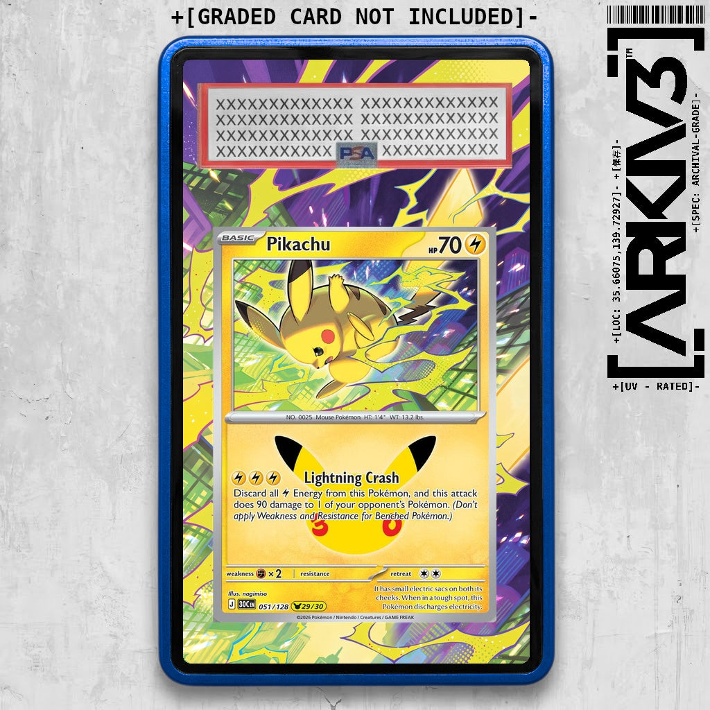 ARKIV3 PSA graded front - Blue