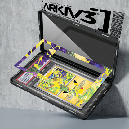 ARKIV3 PSA graded exploded mockup