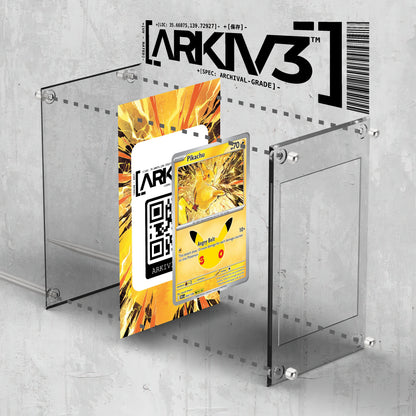 [UNIT: 52/128] // Pikachu Extended Art Display Case - Raw
