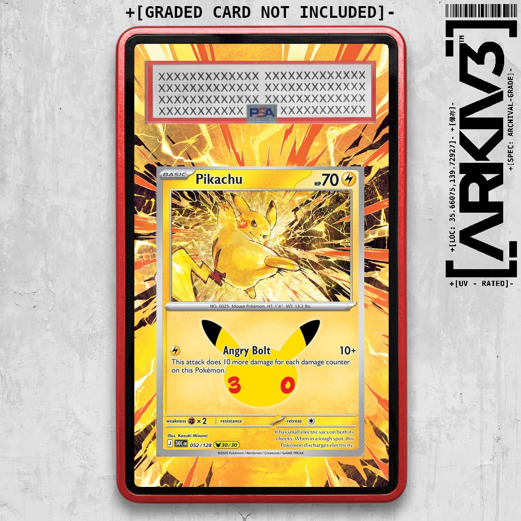 ARKIV3 PSA graded front - Red