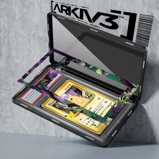 ARKIV3 PSA graded exploded mockup