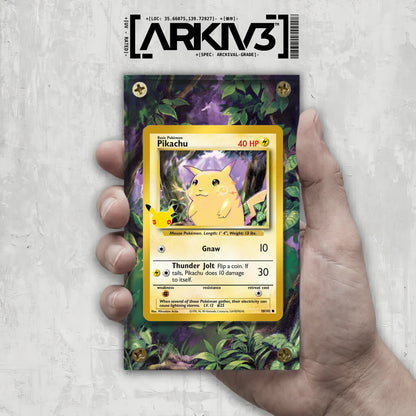 [UNIT: 58/102] // Pikachu Extended Art Display Case - Raw