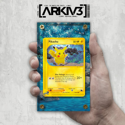 [UNIT: 84/144] // Pikachu Extended Art Display Case - Raw