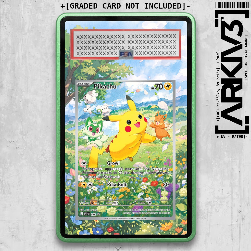 ARKIV3 PSA graded front - Green