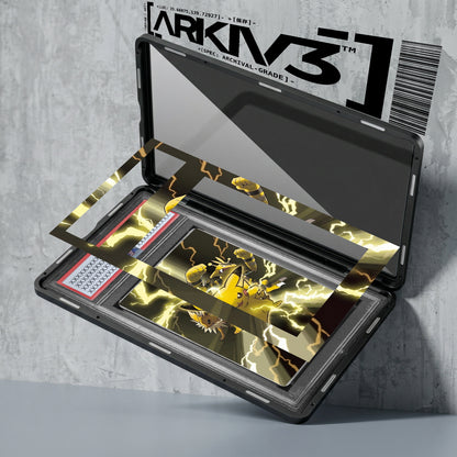 ARKIV3 PSA graded exploded mockup
