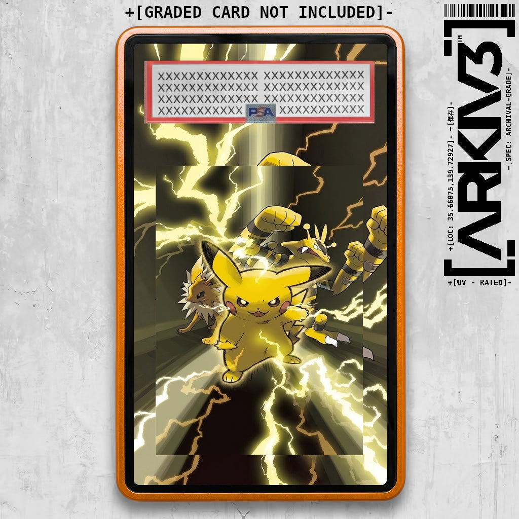 ARKIV3 PSA graded front - Orange