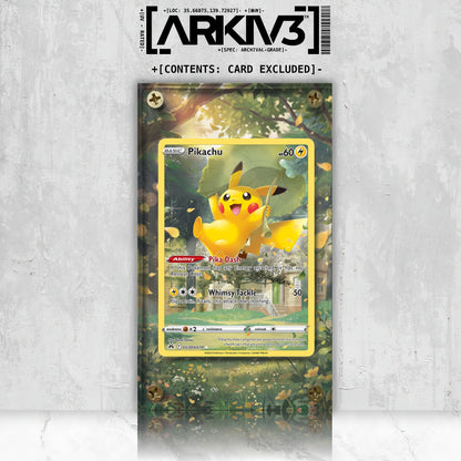[UNIT: GG30/70] // Pikachu Extended Art Display Case - Raw